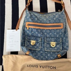 Louis Vuitton Denim baggy gm